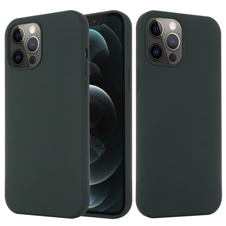 Case – Shockproof, Silicone, Magnetic (iPhone 13 Pro) For iPhone 13 Pro Max Dark Green