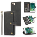 PU Case – Leather (iPhone 8 Plus) For iPhone 8 Plus & 7 Plus Black