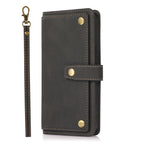 PU + TPU Horizontal Flip Leather Case with Holder & Card Slot & Wallet & Lanyard, For iPhone 13, For iPhone 13 Pro, For iPhone 13 Pro Max