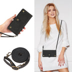 PU + TPU Horizontal Flip Leather Case with Holder & Card Slot & Wallet & Lanyard, For iPhone 13, For iPhone 13 Pro, For iPhone 13 Pro Max