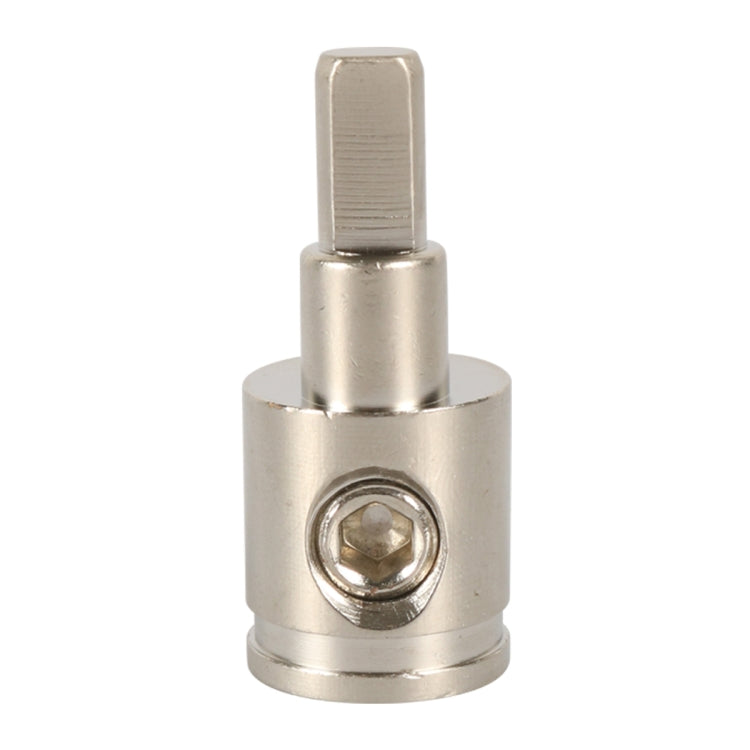 A5659-02 2 PCS Car Large Size Nickel-plated Brass 0GA to 4GA Audio Terminal Block, A5659-02 A5659-02