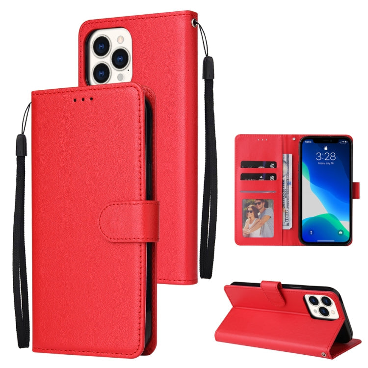 Case – Leather (iPhone 13 mini) #17 For iPhone 13 Pro Red