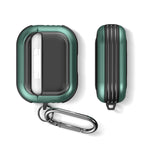 Wireless Earphones Shockproof TPU + PC Protective Case with Carabiner, For AirPods Pro