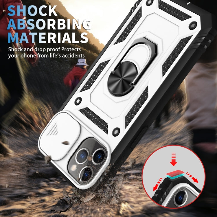 Sliding Camera Cover Design TPU + PC Protective Case with 360 Degree... (iPhone 11 Pro)