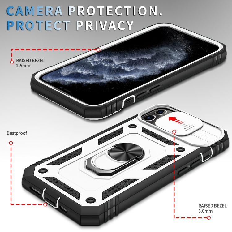 Sliding Camera Cover Design TPU + PC Protective Case with 360 Degree... (iPhone 11 Pro)
