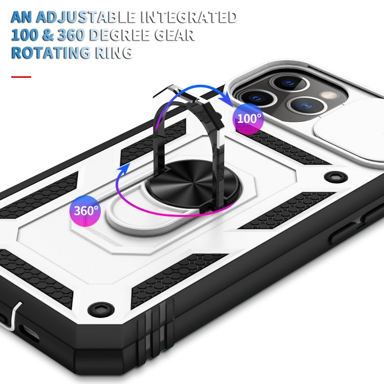 Sliding Camera Cover Design TPU + PC Protective Case with 360 Degree... (iPhone 11 Pro)