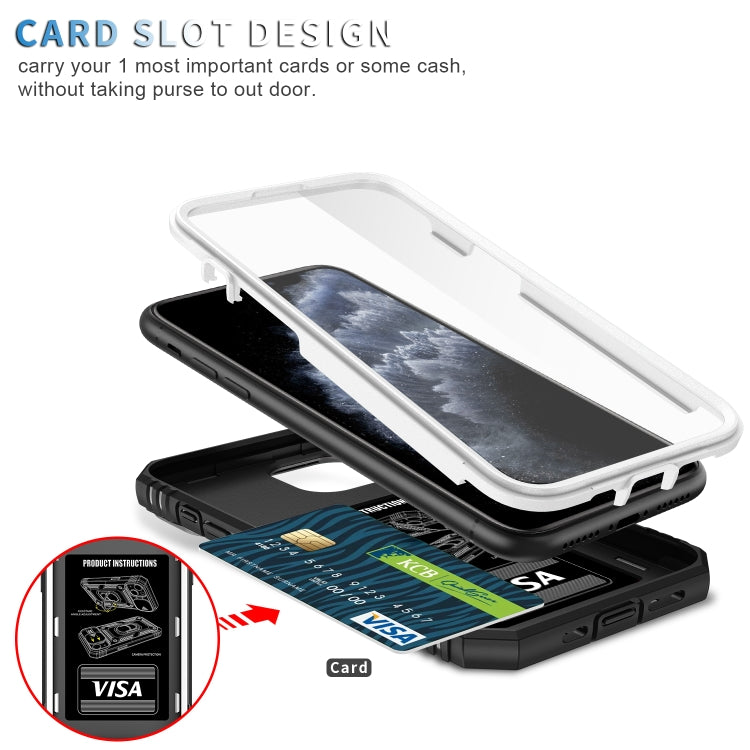 Sliding Camera Cover Design TPU + PC Protective Case with 360 Degree... (iPhone 11 Pro)