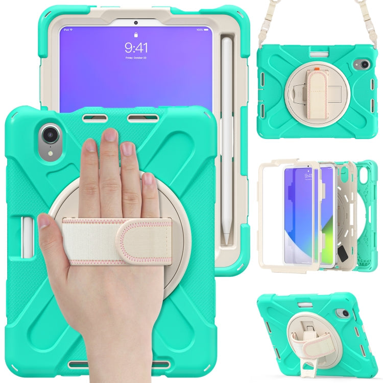 Tablet Case – Silicone (iPad mini 6) For iPad mini 6 mini 2024 Mint Green