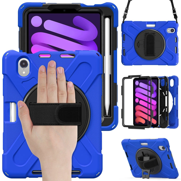 Tablet Case – Silicone (iPad mini 6) For iPad mini 6 mini 2024 Blue