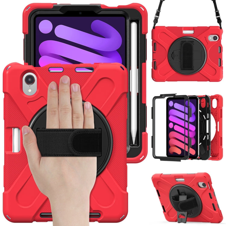 Tablet Case – Silicone (iPad mini 6) For iPad mini 6 mini 2024 Red