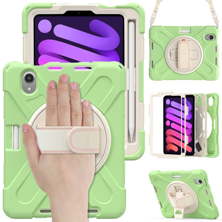 Tablet Case – Silicone (iPad mini 6) For iPad mini 6 mini 2024 Matcha Green