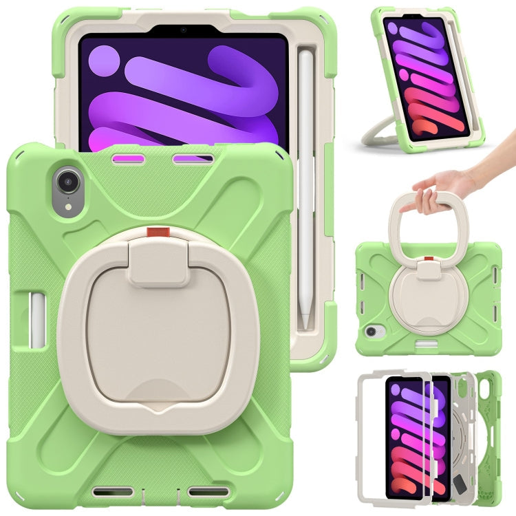 Tablet Case – Silicone (iPad mini 6) #2 For iPad mini 6 mini 2024 Matcha Green