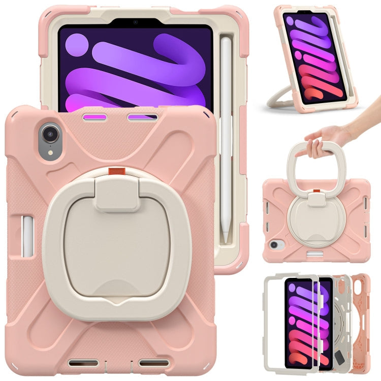 Tablet Case – Silicone (iPad mini 6) #2 For iPad mini 6 mini 2024 Rose Gold