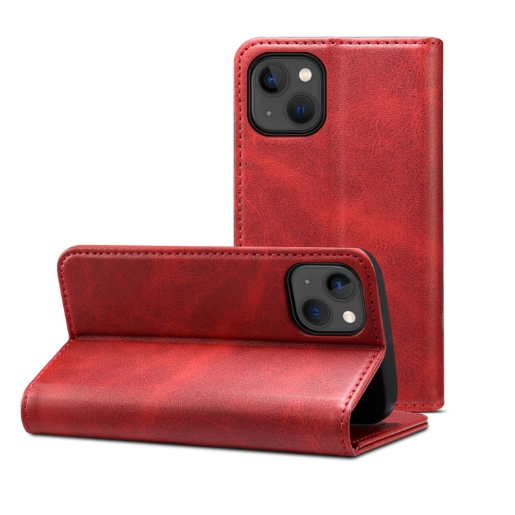 Case – Leather (iPhone 13 Pro Max) #6 For iPhone 13 Red
