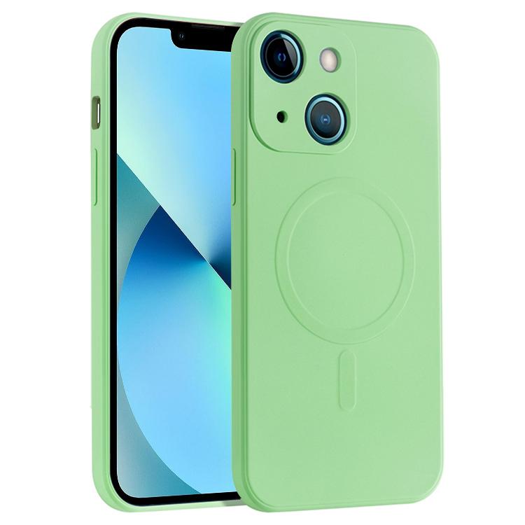 Case – Shockproof, Silicone, Magnetic (iPhone 13 mini) #2 For iPhone 13 Green