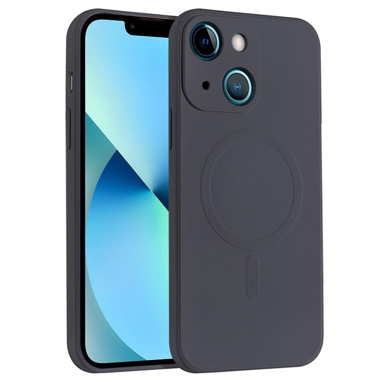 Case – Shockproof, Silicone, Magnetic (iPhone 13 mini) #2 For iPhone 13 Black