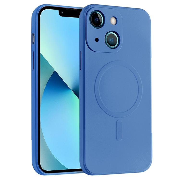Case – Shockproof, Silicone, Magnetic (iPhone 13 mini) #2 For iPhone 13 Blue