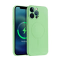 Liquid Silicone Full Coverage Shockproof Magsafe Case, For iPhone 13 Pro Max For iPhone 13 Pro Max Green