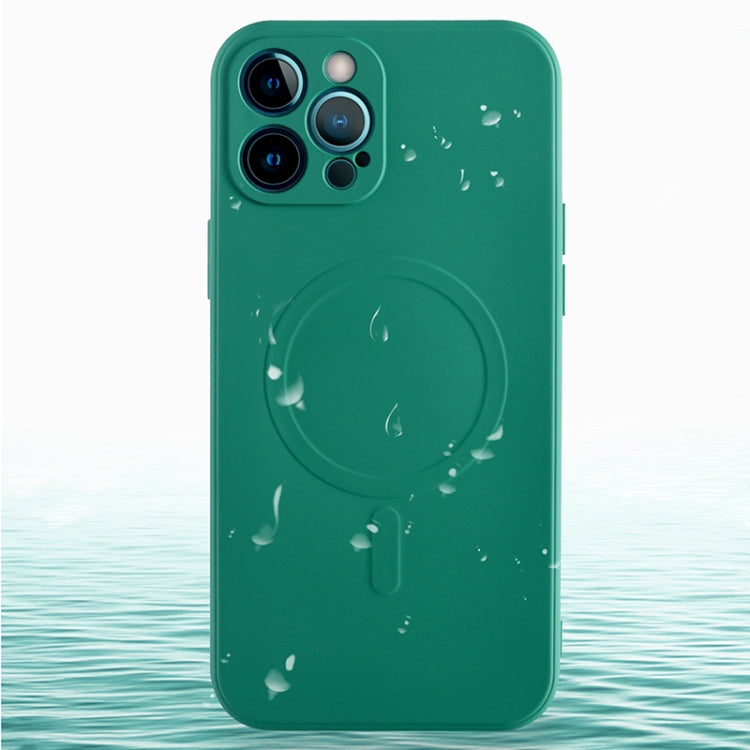 Liquid Silicone Full Coverage Shockproof Magsafe Case, For iPhone 13 Pro Max