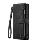 CaseMe-C30 PU + TPU Multifunctional Horizontal Flip Leather Case with Holder & Card Slot & Wallet & Zipper Pocket, For Samsung Galaxy A12, For Samsung Galaxy A52 5G / 4G, For Samsung Galaxy Note10+, For Samsung Galaxy Note20 Ultra, For Samsung Galaxy S...
