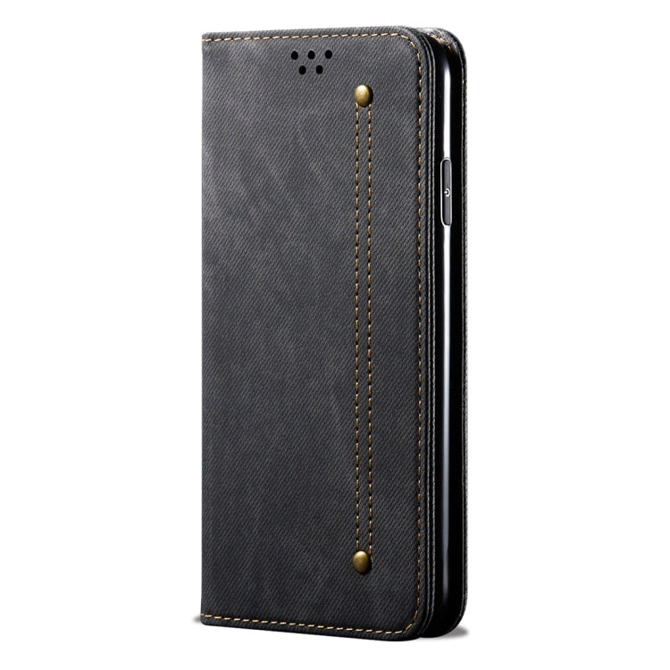 Denim Texture Casual Style Horizontal Flip Leather Case with Holder & Card Slots & Wallet, For Galaxy S10e, For Galaxy S10+, For Xiaomi Redmi Note 8 Pro, For Xiaomi Redmi Note 8, For Xiaomi Mi 9 Pro, For OnePlus 7T