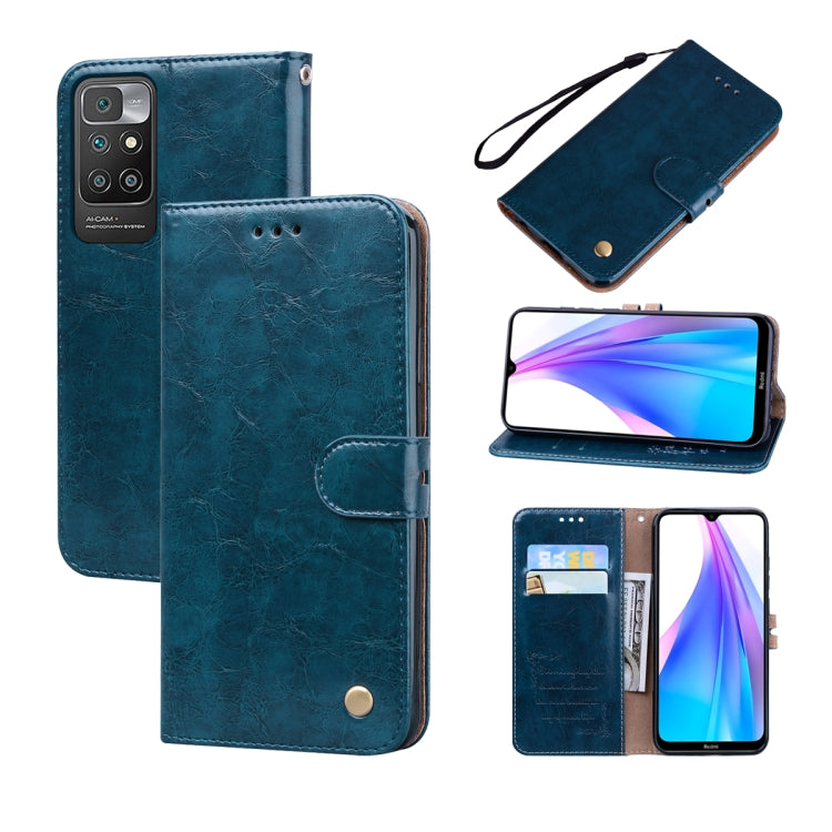 Case – Leather (iPhone 13) #8 For Xiaomi Redmi 10 Blue