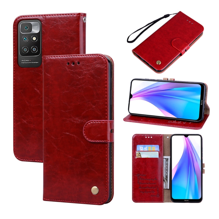 Case – Leather (iPhone 13) #8 For Xiaomi Redmi 10 Red