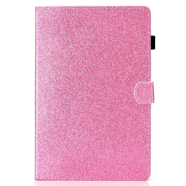 Varnish Glitter Powder Horizontal Flip Leather Case with Holder & Card Slot – Card Slot, Flip, Leather, For Huawei MediaPad M6 8.4, For Huawei MediaPad M6 10.8, For Huawei MediaPad T3 7.0, For Huawei MediaPad T3 10.0