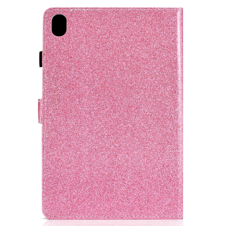 Varnish Glitter Powder Horizontal Flip Leather Case with Holder & Card Slot – Card Slot, Flip, Leather, For Huawei MediaPad M6 8.4, For Huawei MediaPad M6 10.8, For Huawei MediaPad T3 7.0, For Huawei MediaPad T3 10.0