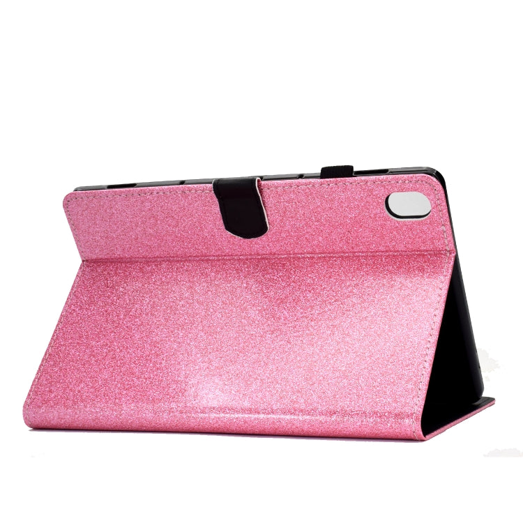 Varnish Glitter Powder Horizontal Flip Leather Case with Holder & Card Slot – Card Slot, Flip, Leather, For Huawei MediaPad M6 8.4, For Huawei MediaPad M6 10.8, For Huawei MediaPad T3 7.0, For Huawei MediaPad T3 10.0