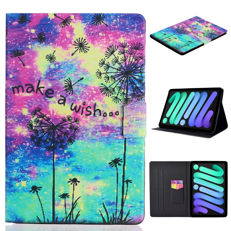 Case – Leather (iPad mini 2024) #3 For iPad mini 2024 mini 6 Dandelion