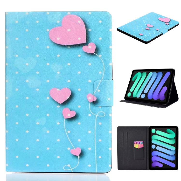 Case – Leather (iPad mini 2024) #3 For iPad mini 2024 mini 6 Love Balloons