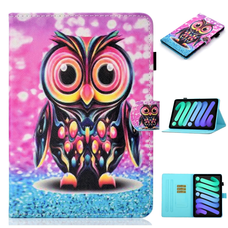 Case – Leather (iPad mini 2024) #8 For iPad mini 2024 mini 6 Owl