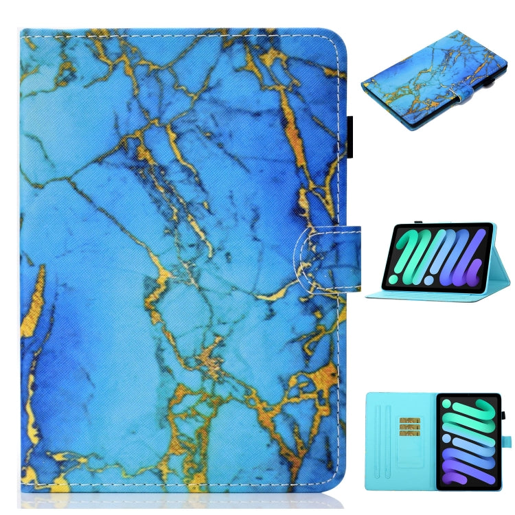 Case – Leather (iPad mini 2024) #8 For iPad mini 2024 mini 6 Gilded Marble
