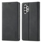 LC.IMEEKE Strong Magnetism Ultra-thin Horizontal Flip Matte TPU + PU Leather Case with Holder & Card Slots & Wallet, For Samsung Galaxy A32 5G For Samsung Galaxy A32 5G Black