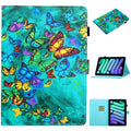 Case – Leather (iPad mini 2024) #5 For iPad mini 2024 mini 6 Green Butterfly