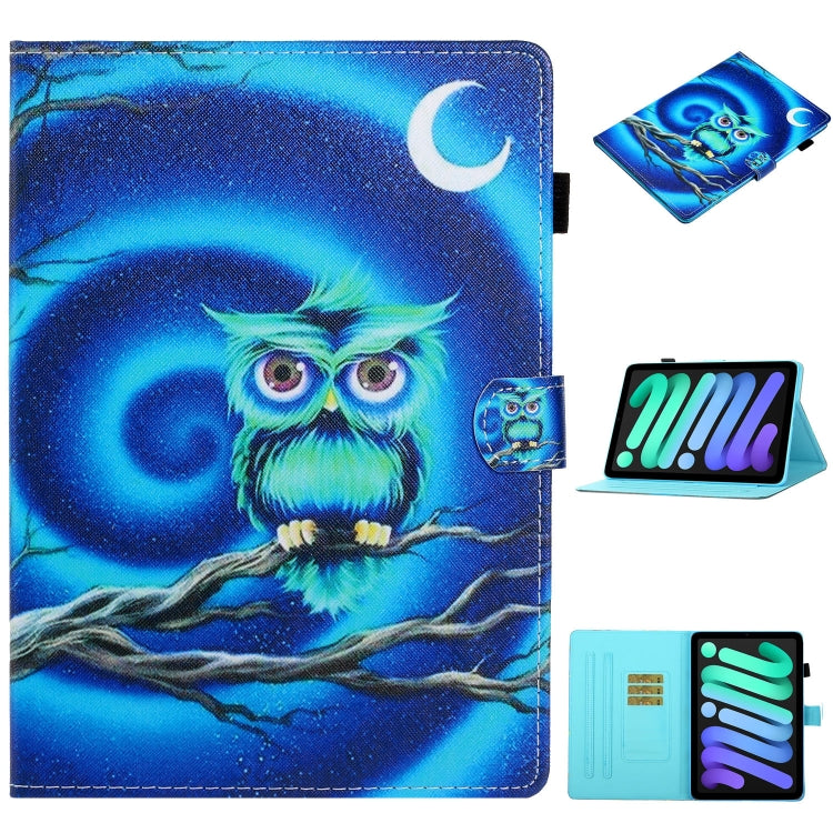 Case – Leather (iPad mini 2024) #5 For iPad mini 2024 mini 6 Moon Owl