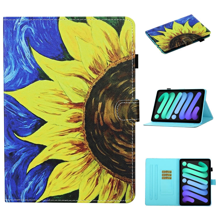 Case – Leather (iPad mini 2024) #7 For iPad mini 2024 mini 6 Sunflower