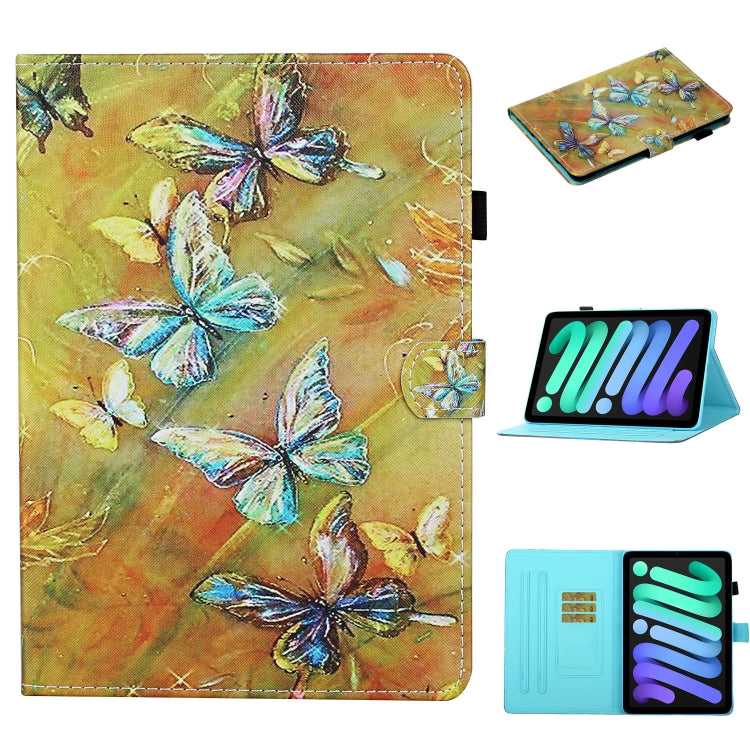 Case – Leather (iPad mini 2024) #7 For iPad mini 2024 mini 6 Butterflies