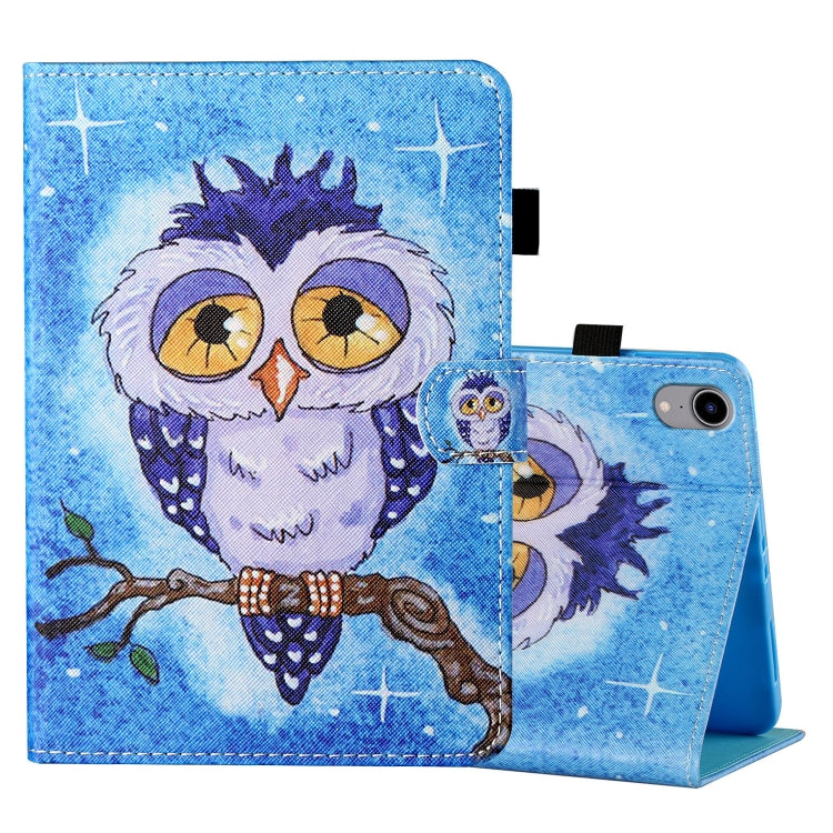 Case – Leather (iPad mini 2024) #2 For iPad mini 2024 mini 6 Blue Owl