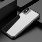 MG Case – Shockproof, Transparent (iPhone X) For iPhone X XS Black