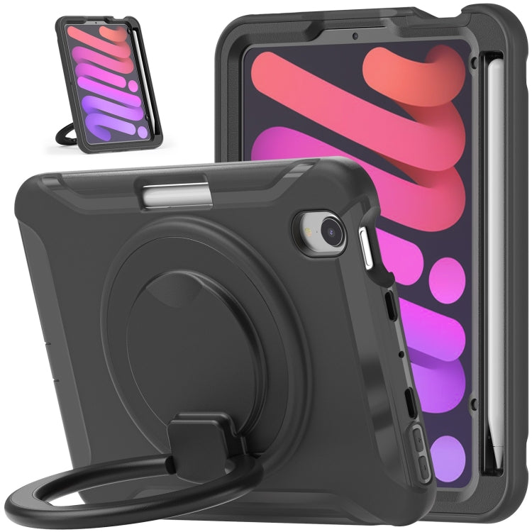 Heavy Duty TPU Hybrid PC Tablet Case with 360 Rotation Handle Grip...