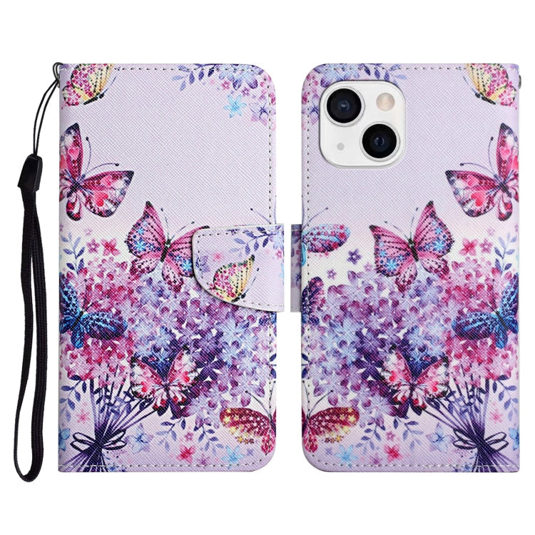 Case – Leather (iPhone 13) #10 For iPhone 13 Bright Butterfly