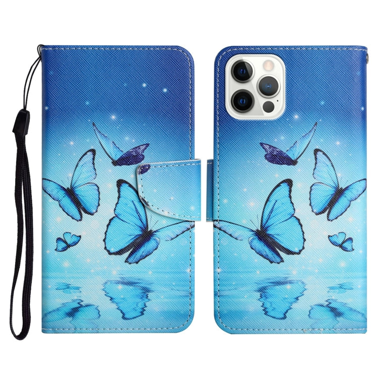 Case – Leather (iPhone 12 Pro Max) #8 For iPhone 12 Pro Max Flying Butterfly