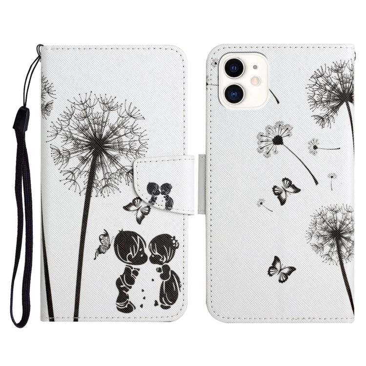 Case – Leather (iPhone 12 mini) #20 For iPhone 12 mini Dandelion