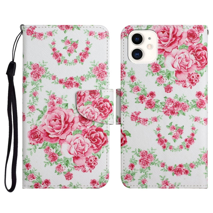 Case – Leather (iPhone 11) #15 For iPhone 11 Rose Flower
