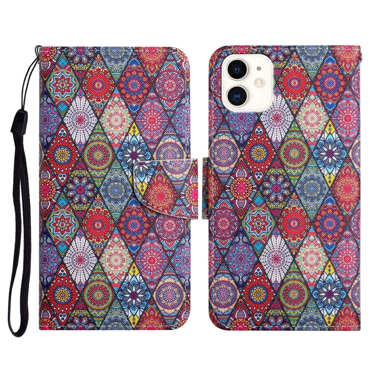 Case – Leather (iPhone 11) #15 For iPhone 11 Prismatic Kaleidoscope