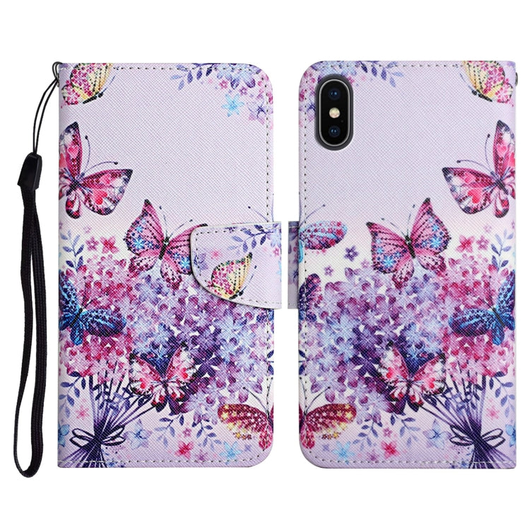 Case – Leather (iPhone XS Max) #5 For iPhone XS Max Bright Butterfly