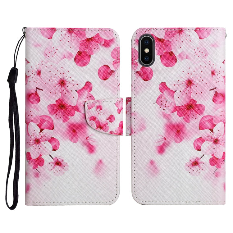 Case – Leather (iPhone XS Max) #5 For iPhone XS Max Red Flower