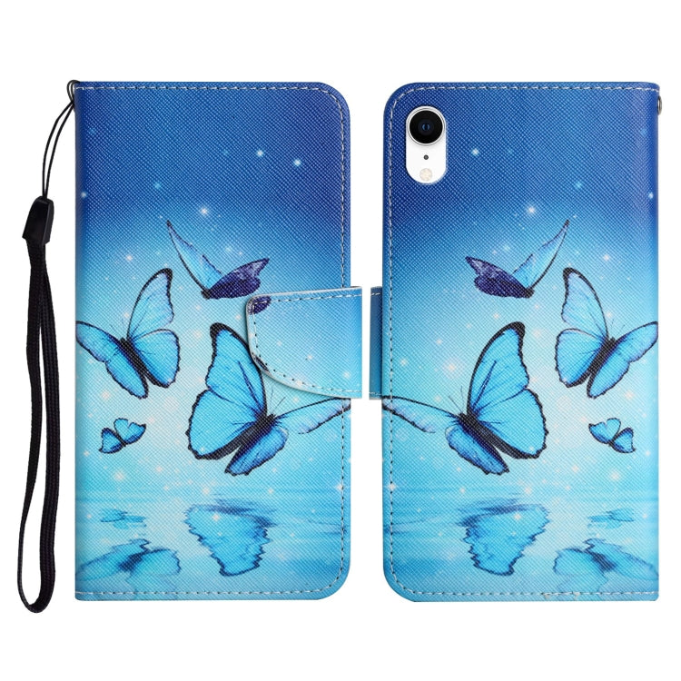 Case – Leather (iPhone XR) #7 For iPhone XR Flying Butterfly